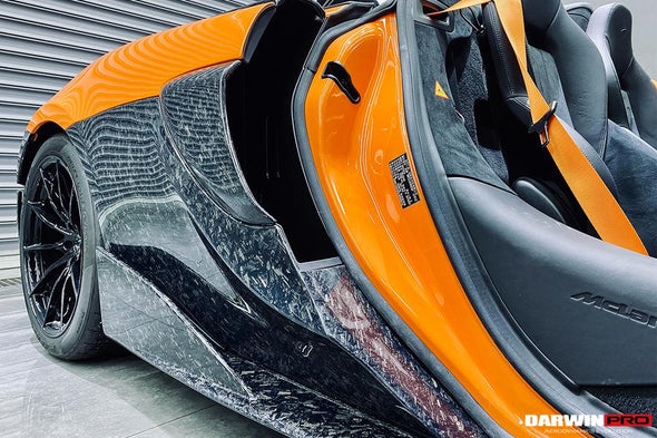 Darwinpro 2018-2021 McLaren 600LT Carbon Fiber Quarter Panel Side Scoops