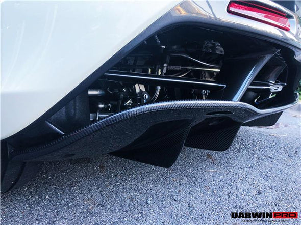 DarwinPro 2017-2020 McLaren 720s Carbon Fiber Rear Bumper Center Valance