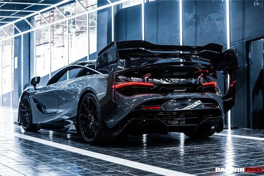 720s Rear Diffuser DarwinPro 2017-2021 McLaren 720s BKSS Style Carbon Fiber Rear Diffuser ...