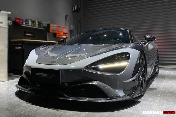DarwinPro 2017-2021 McLaren 720s Se²NWB Style Carbon Fiber Front Lip