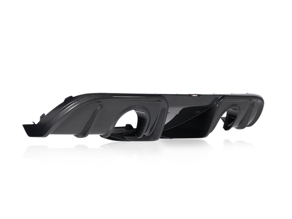 Akrapovic Porsche 718 Cayman Gt4 / Spyder - Opf/Gpf 2020 Rear Carbon Fiber Diffuser - High Gloss,Di-Po/Ca/8/G