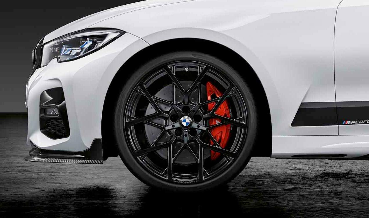 20” BMW 3 Series 795M OE M Performance Matt Black Forged Wheelset – CarGym