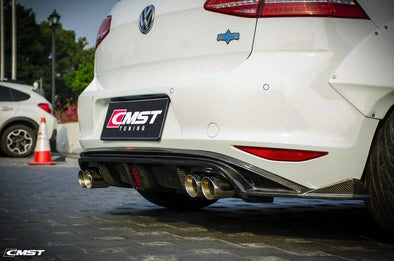 CMST Carbon Fiber Rear Diffuser for Volkswagen Golf MK7