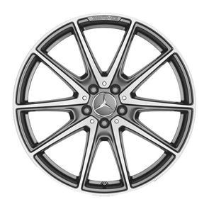 20” Mercedes-Benz S-Class AMG 10-spoke OEM Complete Wheel Set
