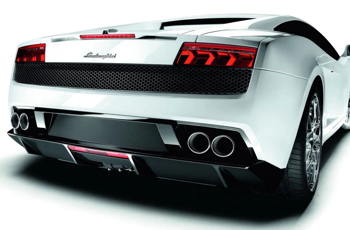 Gallardo Rear Lp White Lamborghini Gallardo Rear