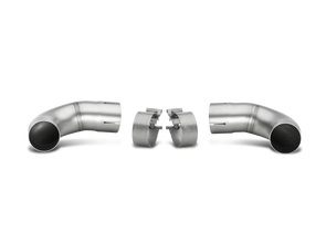 Akrapovic Volkswagen Golf (Vi) Gti 2009 Link Pipe Set (Fits On Stock Exhaust,Ss),L-Vw/Ss/2