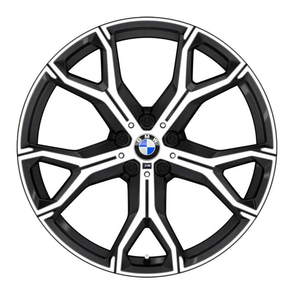 21” BMW X5 / X6 Style 741 M OEM Complete Wheel Set