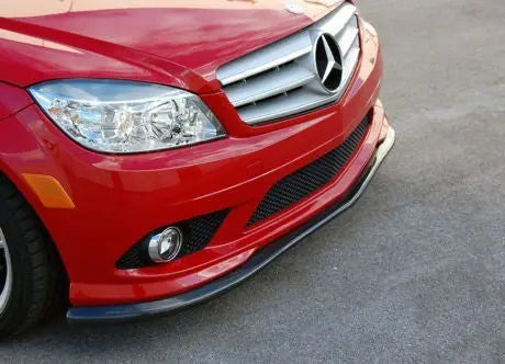 mercedes benz w204 c class carbon fiber front lip Suvneer VRS Designed This not only contributes to improved aerodynamics but also ensures durability and resilience under various driving conditions Carbon Fiber Look Front Bumper