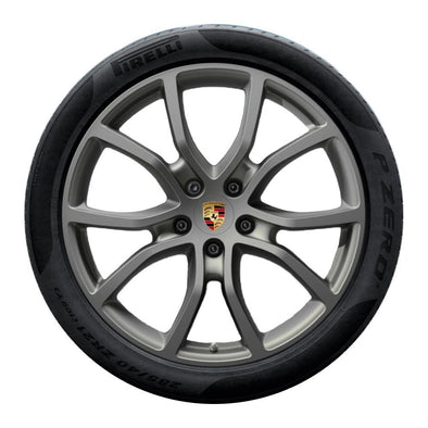 21” Porsche Cayenne Exclusive Design OEM Complete Wheel Set