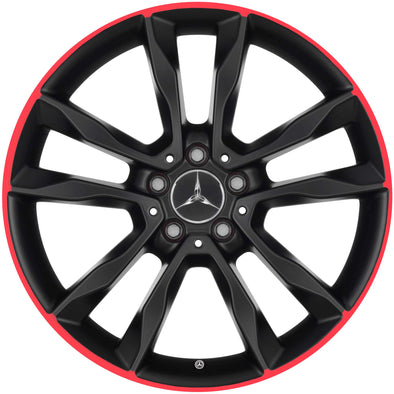 19" Mercedes-Benz GLA-Class 5 Twin Spoke OE Wheels Set