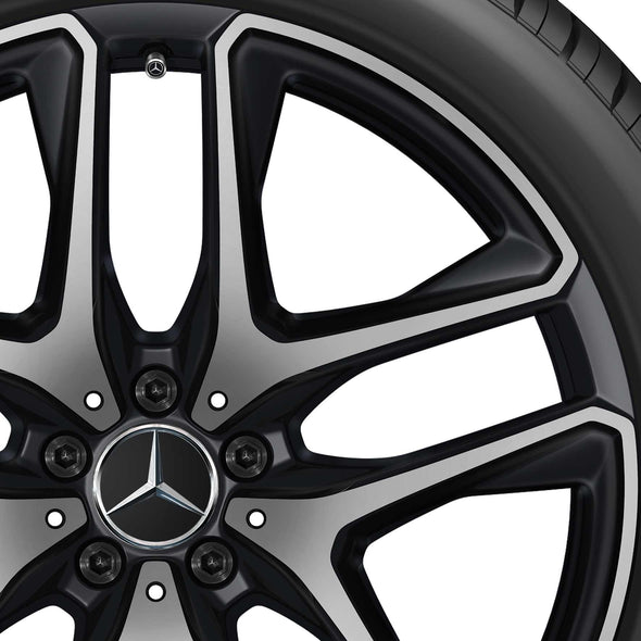 21” Mercedes-Benz GLE AMG 5 Double Spoke OE Wheels Set