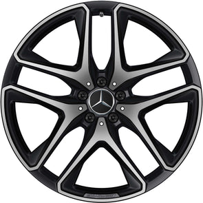 21” Mercedes-Benz GLE AMG 5 Double Spoke OEM Wheels Set
