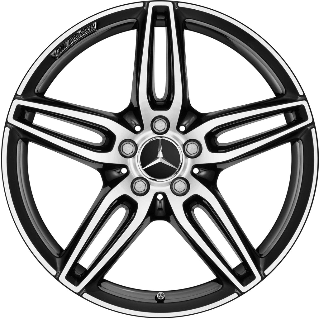 19” Mercedes-Benz E-Class AMG 5-twin-spoke OE Complete Wheels Set