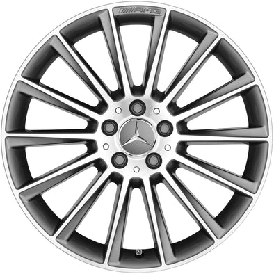 20” Mercedes-Benz E-Class AMG Multi-spoke OE Complete Wheels Set