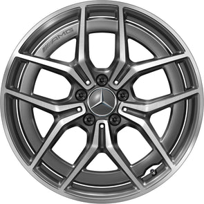 19” Mercedes-Benz E-Class AMG Double Spoke OE Complete Wheels Set