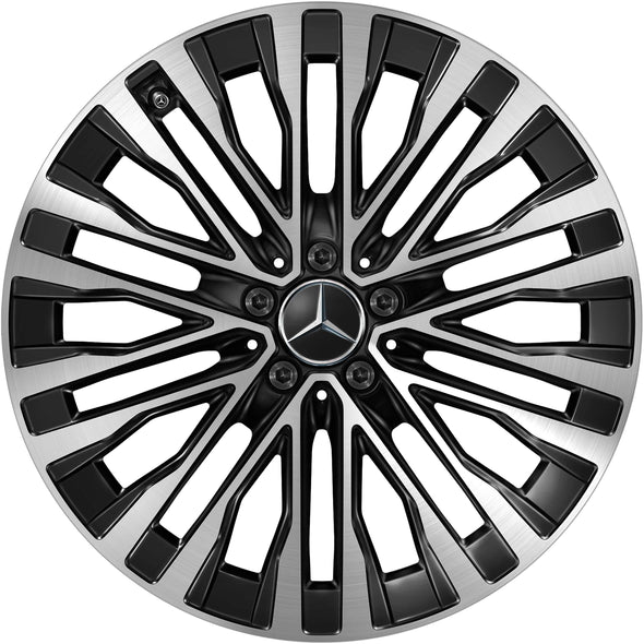 20” Mercedes-Benz S-Class 10 Double Spoke OEM Complete Wheel Set