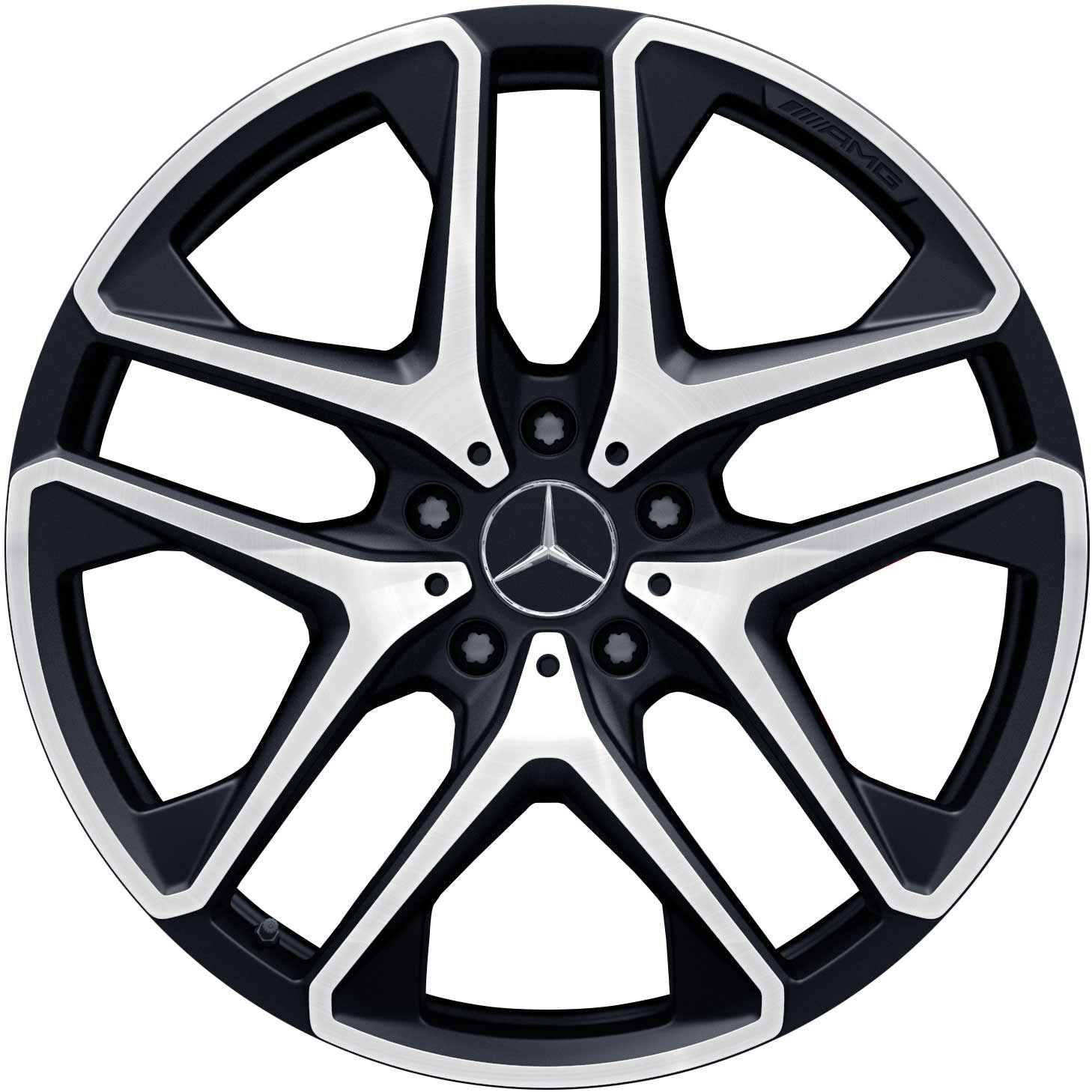 21” Mercedes-Benz G-Class AMG 5-Twin-Spoke OE Complete Wheel Set – CarGym