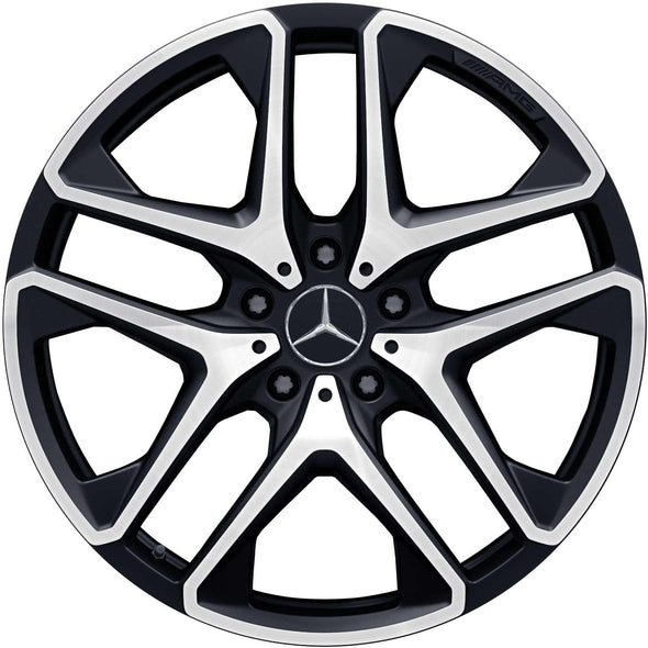 21” Mercedes-Benz G-Class AMG 5-Twin-Spoke OE Complete Wheel Set