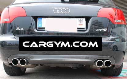Audi A4 B7 2005-2007 Carbon Fiber Rear Diffuser – CarGym