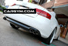 Audi A5 2D Carbon Fiber Rear Diffuser (Dual Outlet)