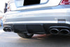 Carbonado 2008-2011 Mercedes Benz W204 C63 AMG AK Style Carbon Fiber Rear Lip
