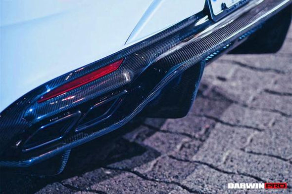 DarwinPro 2014-2021 Mercedes Benz C217 S63/S65 AMG Coupe BKSS Style Carbon Fiber Rear Diffuser