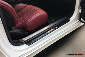DarwinPro 2014-2021 Mercedes Benz C217 S63/S65 AMG Coupe Autoclave Carbon Fiber Door Sills Steps Cover