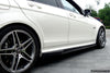 Carbonado 2008-2014 Mercedes Benz W204 C63 AMG Sedan VS Style Carbon Fiber Side Skirts