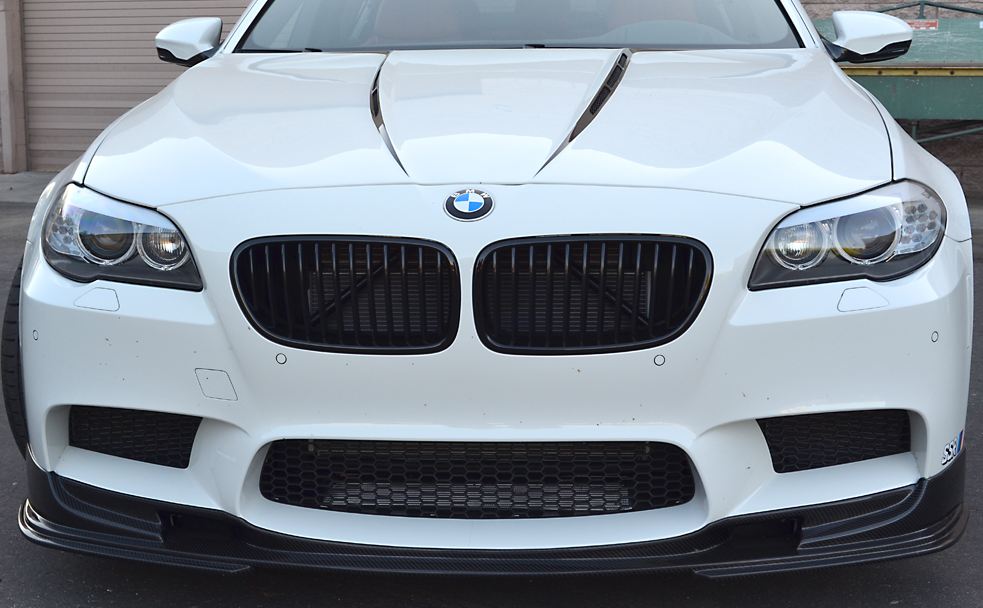 Agency Power Carbon Fiber Front Lip Spoiler BMW M5 F10 2012+ – CarGym