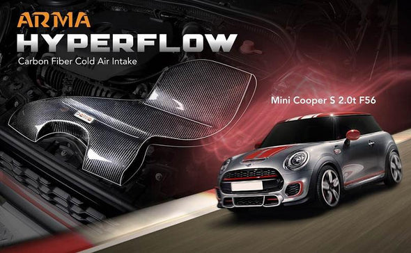 Arma Hyperflow Carbon Fiber Air Intake for Mini Cooper S R56