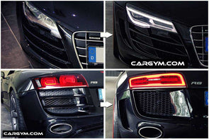 Audi R8 LED Headlight & Taillight Facelift Conversion
