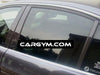 Mercedes Benz C-Class W203 Carbon Pillar Panel Covers