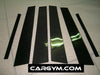 AUDI A6 S6 Carbon Fiber Pillar Panel Covers