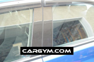 Mitsubishi Lancer Evolution 10 Carbon Pillar Panel Covers