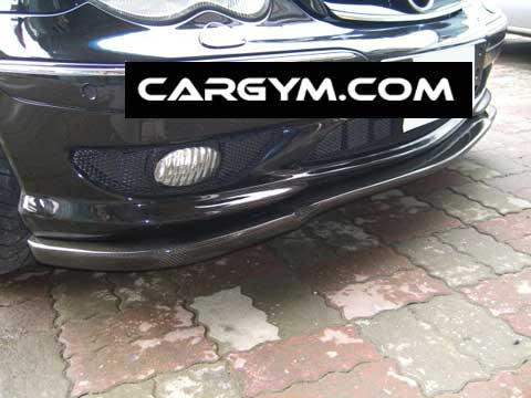 Mercedes-Benz W203 C-Class Carbon Front Lip Spoiler (AMG Bumper)