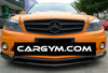 Mercedes-Benz W204 C-Class C63 C Style Carbon Fiber Front Lip