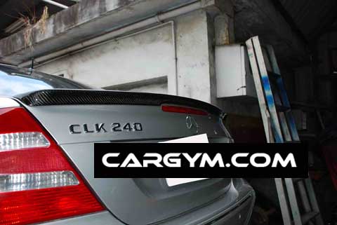 Mercedes-Benz W209 CLK AMG Style Carbon Fiber Rear Trunk Spoiler