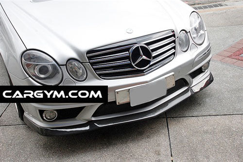 Mercedes-Benz W211 E-Class E63 AMG Style Carbon Front Spoiler – CarGym