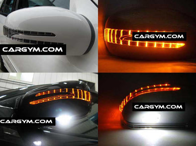 Mercedes-Benz S-Class W221 Facelift Style LED Mirror Cover