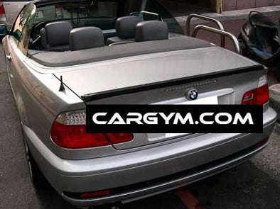 BMW E46 3-Series Cabriolet AC Style Carbon Fiber Rear Spoiler