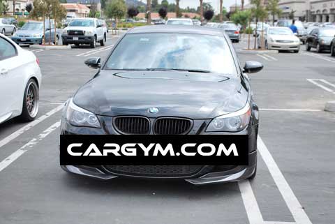 BMW E60 M5 AC Style Carbon Fiber Front Lip Splitter