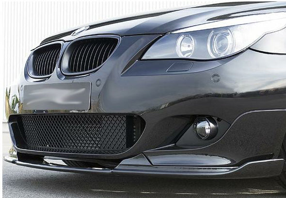 BMW E60 5-Seires H Style Carbon Fiber Front Lip Spoiler