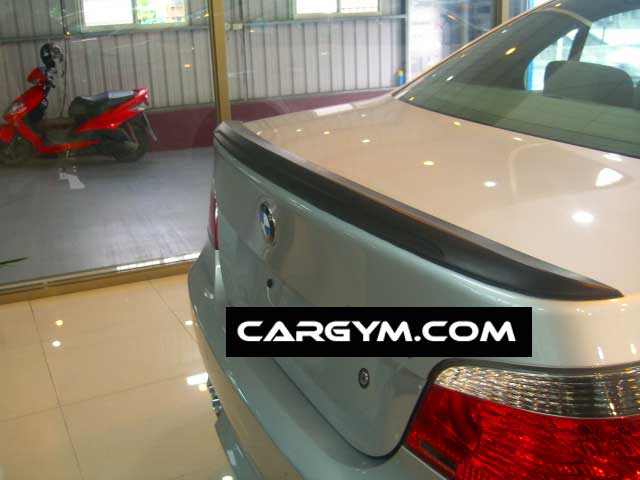 BMW E60 5-Series M-Tech Style Carbon Fiber Rear Trunk Spoiler – CarGym