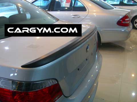 BMW E60 5-Series M-Tech Style Carbon Fiber Rear Trunk Spoiler