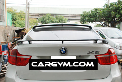 BMW X6 E71 HN Style Carbon Fiber Roof Spoiler