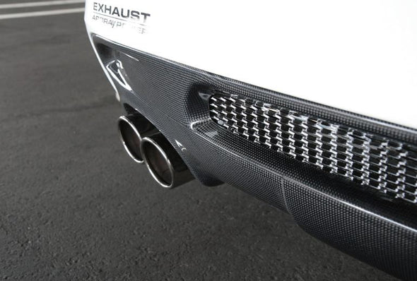 BMW E82 E88 3D Style Carbon Fiber Rear Diffuser