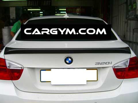 BMW E90 3-Series OEM Style Carbon Rear Trunk Spoiler