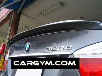 BMW E90 3-Series M-Tech Style Carbon Rear Trunk Spoiler