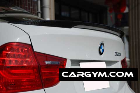 BMW E90 3-Series Performance Style Carbon Fiber Rear Spoiler