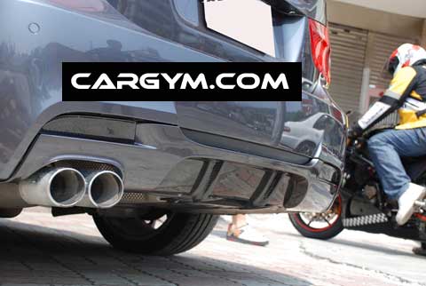 BMW E90 3-Series Performance Carbon Rear Diffuser(Single Outlet)